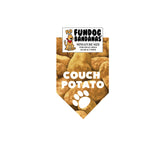 Couch Potato Bandana (Pattern Style) - FunDogBandanas
