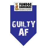 GUILTY AF Bandana