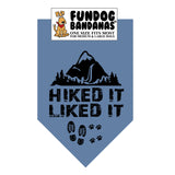 Wholesale Pack - HIKED IT LIKED IT Bandana, Assorted Colors