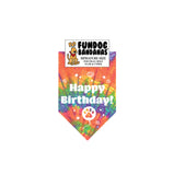 Wholesale Pack - Happy Birthday Bandana - Assorted Colors