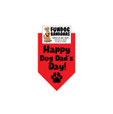 Happy Dog Dad's Day Bandana - Limited Edition