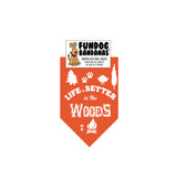 Wholesale Pack - Life is Better in the Woods Bandana / Assorted Colors