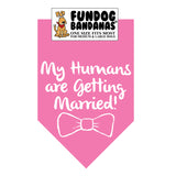 My Humans are Getting Married Bandana