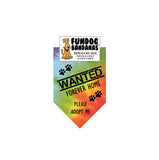 Wholesale Pack - WANTED Forever Home; Please Adopt Me Bandana