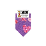 Plaid & Polka Hearts Bandana