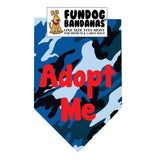 Adopt Me Camouflage Bandana, Polyester Fabric - Limited Edition