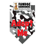 Adopt Me Camouflage Bandana, Polyester Fabric - Limited Edition