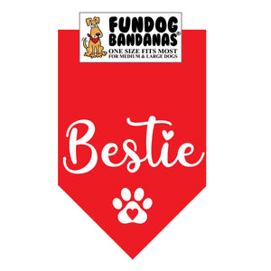 Wholesale 10 Pack - Bestie Bandana
