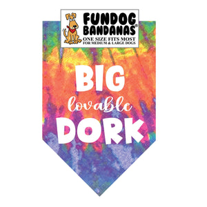Wholesale 10 Pack - BIG lovable DORK Bandana