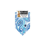 Blue Paisley Bandana