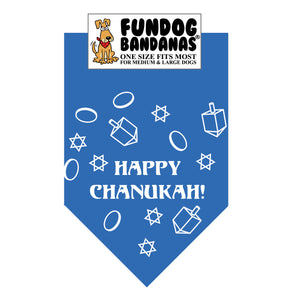 Happy Chanukah!  Bandana - Limited Edition