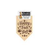 Wholesale Pack - Happy Fall Y'all Bandana