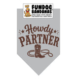 Wholesale Pack - Howdy Partner Bandana