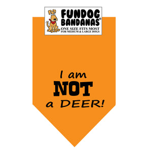 Wholesale Pack - I am NOT a DEER! Bandana