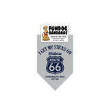 Wholesale Pack - Vintage I Get My Sticks on Route 66...Celebrating 100 Years Bandana