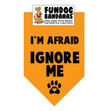 Wholesale Pack - I'm Afraid IGNORE ME Bandana