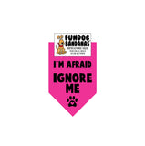 Wholesale 10 Pack - I'm Afraid IGNORE ME Bandana