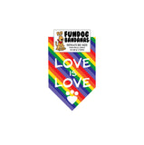 Wholesale Pack - Love is Love Bandana (pride)