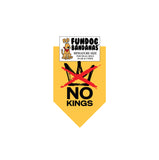 NO KINGS Bandana