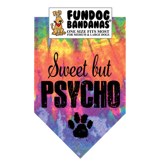 Wholesale Pack - Sweet but Psycho Bandana - Assorted Colors