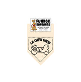 Wholesale Pack - La Chew Chew Bandana - Assorted Colors