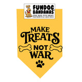 Wholesale Pack - Make Treats Not War - Assorted Colors