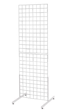 Grid Panel Display, White - (bandanas sold separately)