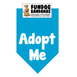 Wholesale 10 Pack - Adopt Me (white ink) Bandana - Assorted Colors