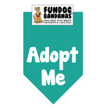 Wholesale 10 Pack - Adopt Me (white ink) Bandana - Assorted Colors