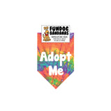 Wholesale 10 Pack - Adopt Me (white ink) Bandana - Assorted Colors