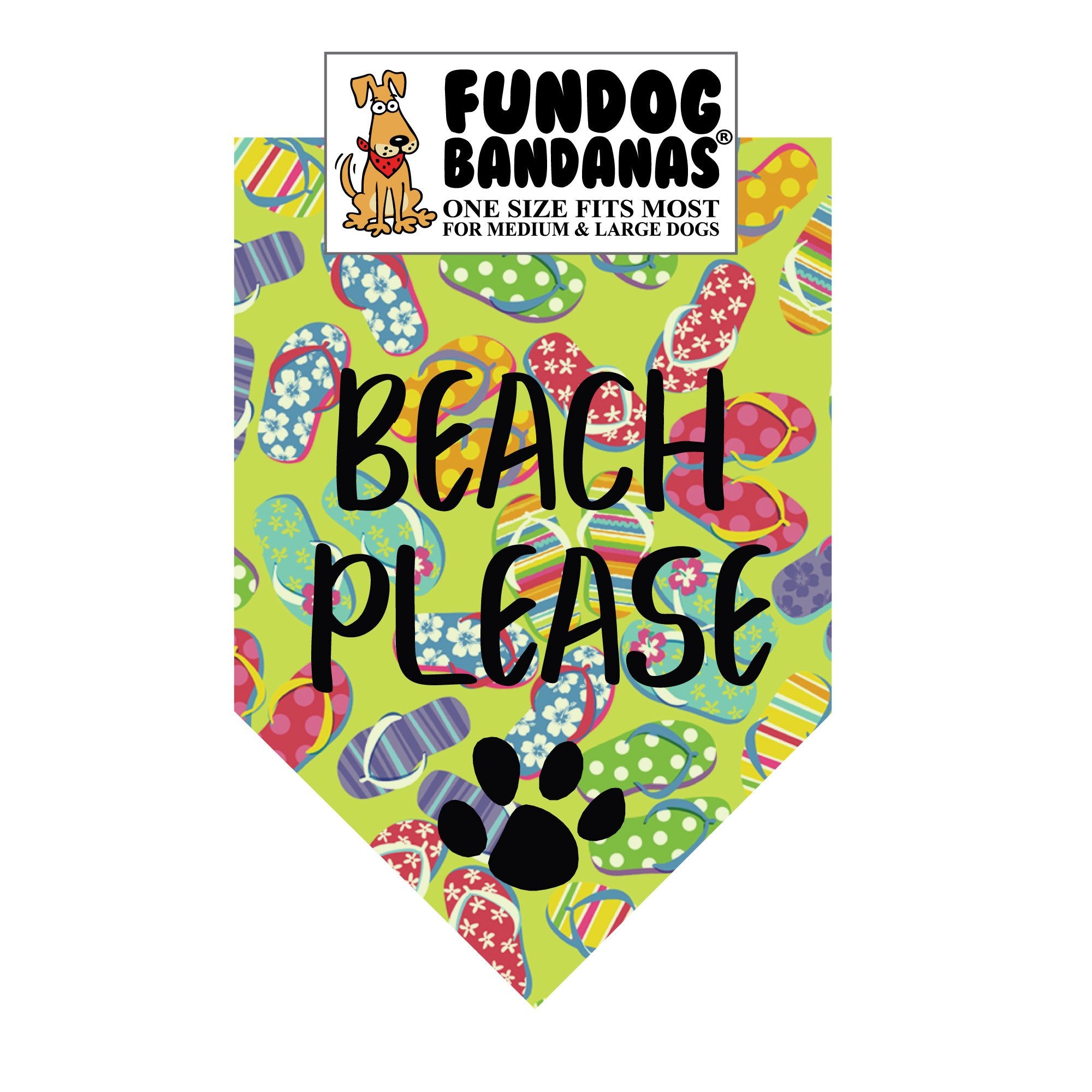 Beach dog bandana hotsell