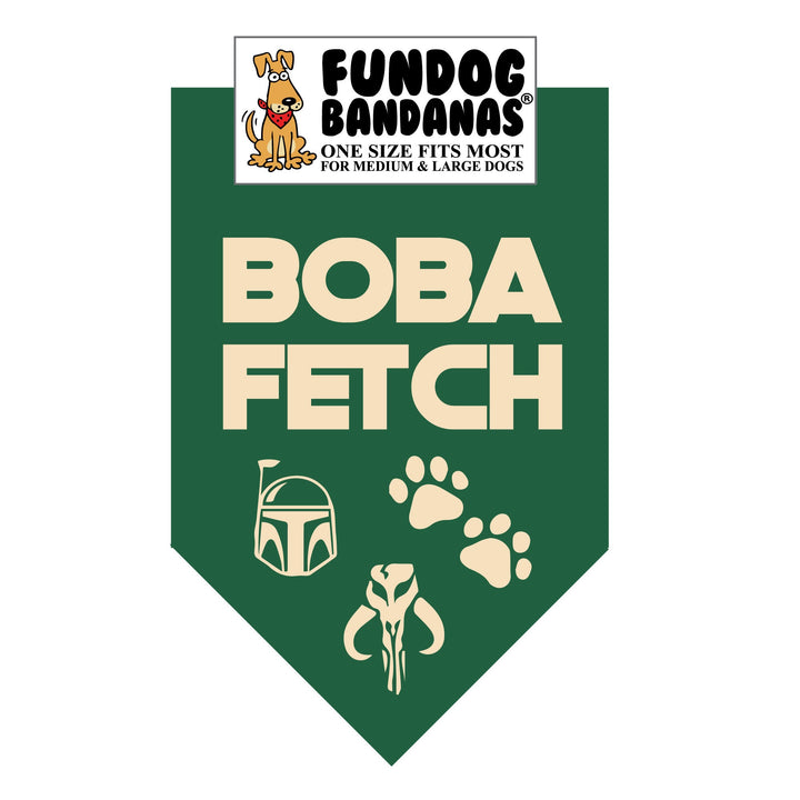 Wholesale Pack - Boba Fetch BANDANA (Paw Wars)