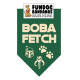 Wholesale 10 Pack - Boba Fetch Bandana (Paw Wars)