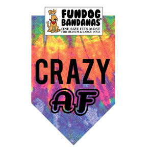 Wholesale Pack - CRAZY AF Bandana