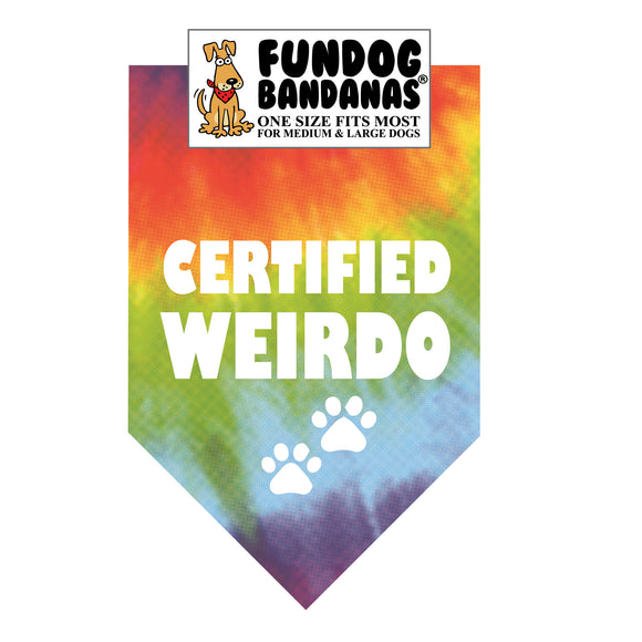 Wholesale Pack - Certified Weirdo Bandana