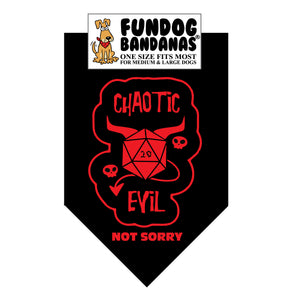 Chaotic Evil (Dungeons & Dragons) Bandana