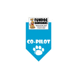 Wholesale 10 Pack - CoPilot Bandana - Assorted Colors - FunDogBandanas