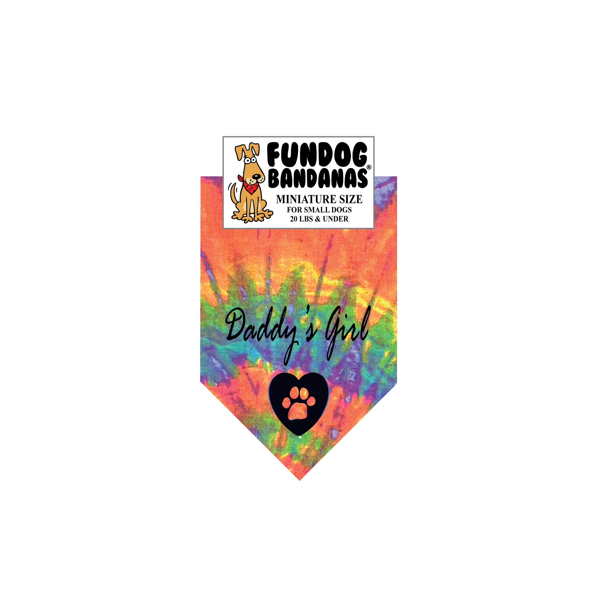 Daddy's Girl Dog Bandana – FunDog Bandanas (DogPerk)