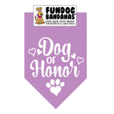 Dog of Honor Bandana