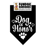 Dog of Honor Bandana