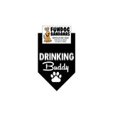 Wholesale 10 Pack - Drinking Buddy Bandana - Assorted Colors - FunDogBandanas