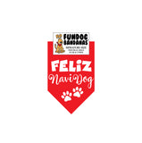 Feliz NaviDog Bandana