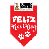 Feliz NaviDog Bandana