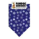 Glitter Snowflake Bandana