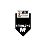 Wholesale 10 Pack - Handsome AF - Assorted Colors - FunDogBandanas