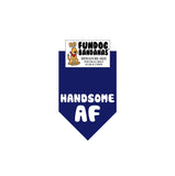 Wholesale 10 Pack - Handsome AF - Assorted Colors - FunDogBandanas
