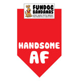 Wholesale 10 Pack - Handsome AF - Assorted Colors - FunDogBandanas