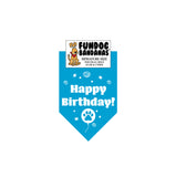 Wholesale Pack - Happy Birthday Bandana - Assorted Colors