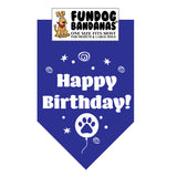 Wholesale Pack - Happy Birthday Bandana - Assorted Colors