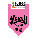 Wholesale 10 Pack - Happy Camper Bandana - Assorted Colors